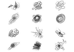 286x200 Scribble Free Vector Art