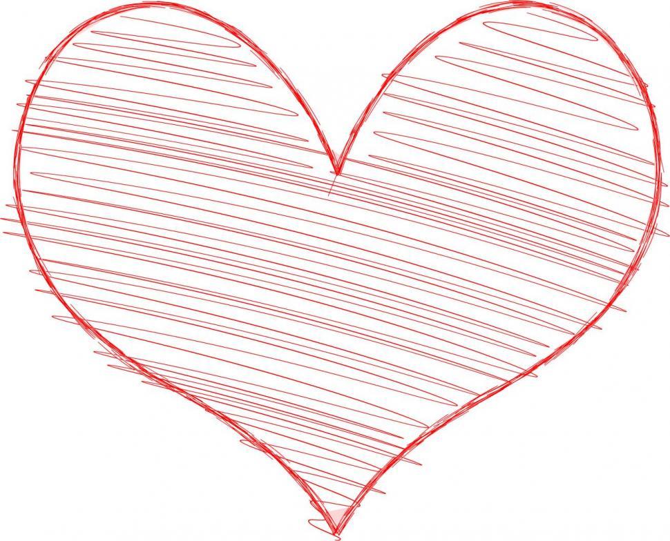 970x784 Get Free Stock Photos Of Heart With Scribble Fill Online