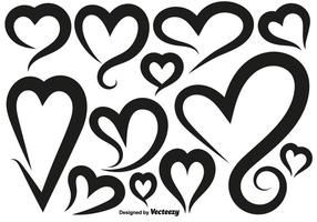 286x200 Heart Shape Free Vector Art