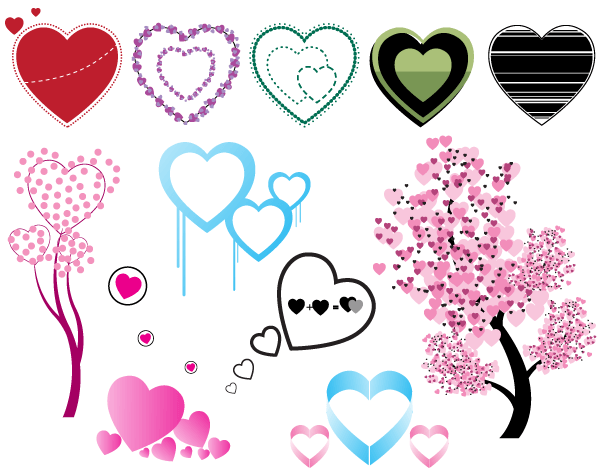 600x475 Vector Heart Shape Images Download Free Vector Art Free Vectors