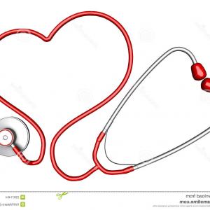 300x300 Stethoscope Medical Equipment Heart Shape Vector Createmepink