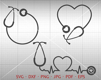 340x270 Stethoscope Vector Etsy