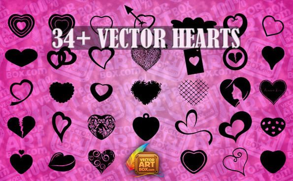 Free Heart Silhouette Vector Download Free Vector Download 595x368 Free Heart Silhouette Vector Download Free Vector Download