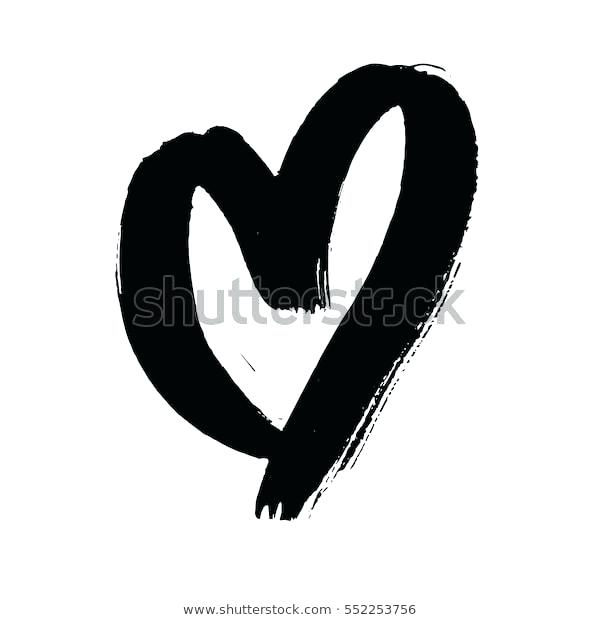 Heart Sketch Vector at Vectorified.com | Collection of Heart Sketch ...