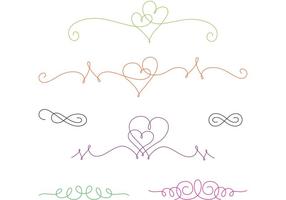 286x200 Heart Line Free Vector Art