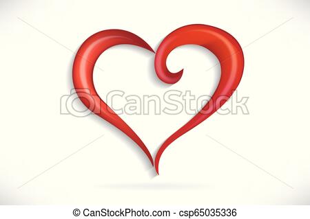 450x319 Heart Love Stylized Swirl Vector Logo Happy Valentines Heart