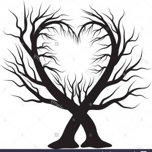 300x300 Heart Tree Vector Symbol Icon Design Beautiful Illustration