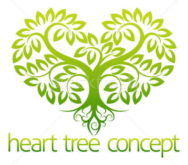 600x527 Heart Tree Concept Vector Illustration Christos Georghiou
