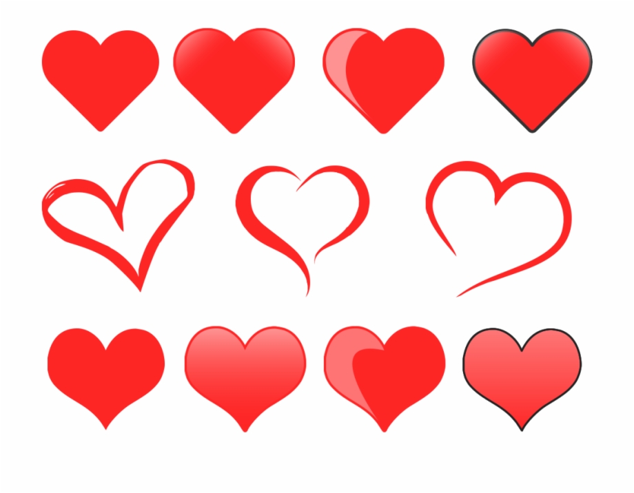 920x716 Heart Vector Free Download