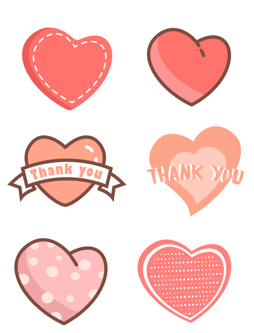 500x654 Red Thanksgiving Love Heart Vector Free Download