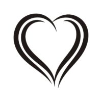 200x200 Tag Heart Vector Vectors, Corel Files