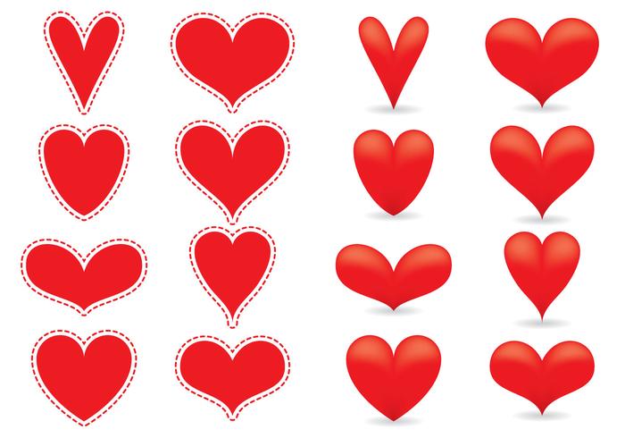 700x490 Free Heart Vector Art