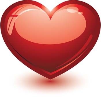 350x335 Heart Vector, Heart Vector Illustrator, Photoshop Heart