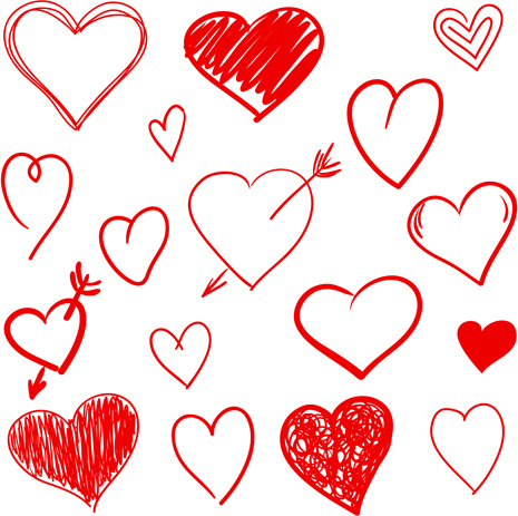 Hand Drawn Red Heart Vector Graphics Free Vector In Encapsulated 465x463 Hand Drawn Red Heart Vector Graphics Free Vector In Encapsulated