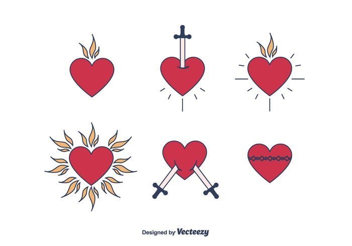 Sacred Heart Vector 700x490 Sacred Heart Vector