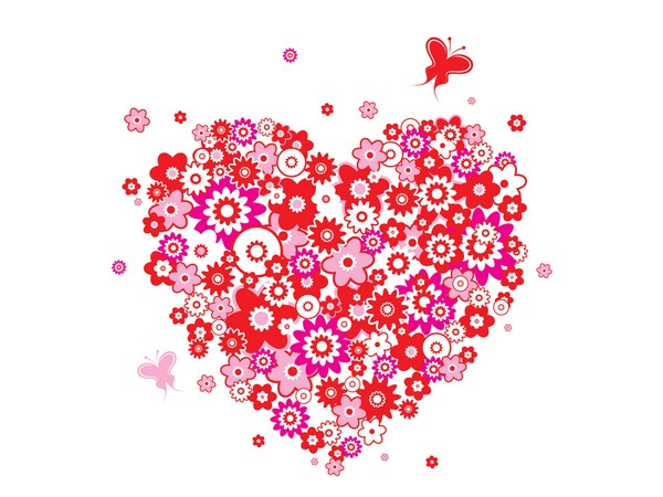 Flower Heart 600x450 Flower Heart