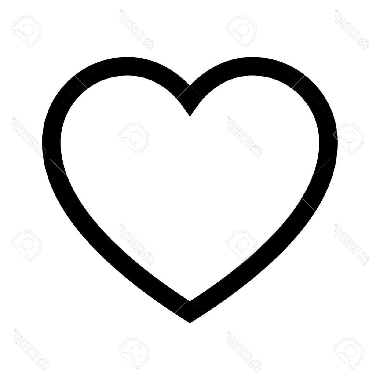 1300x1300 Best Free Vector Heart Outline Clip Art Images Free Vector Art