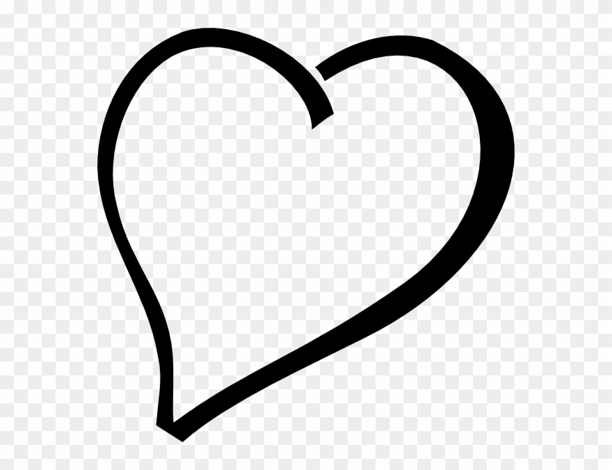 880x676 Clip Art Black Heart Free Clipart Images
