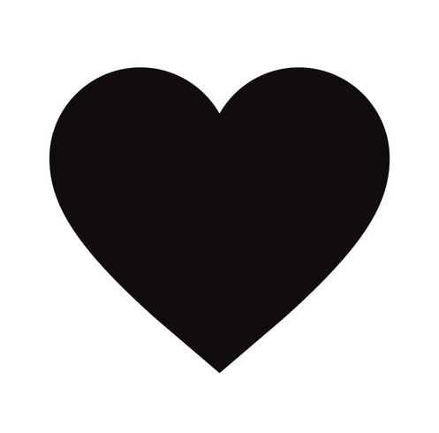 Heart Vector Black And White At Vectorified.com 