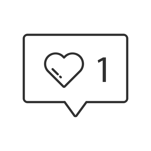 512x512 Download Instagram Heart Vector Network Icons Format Scalable Icon