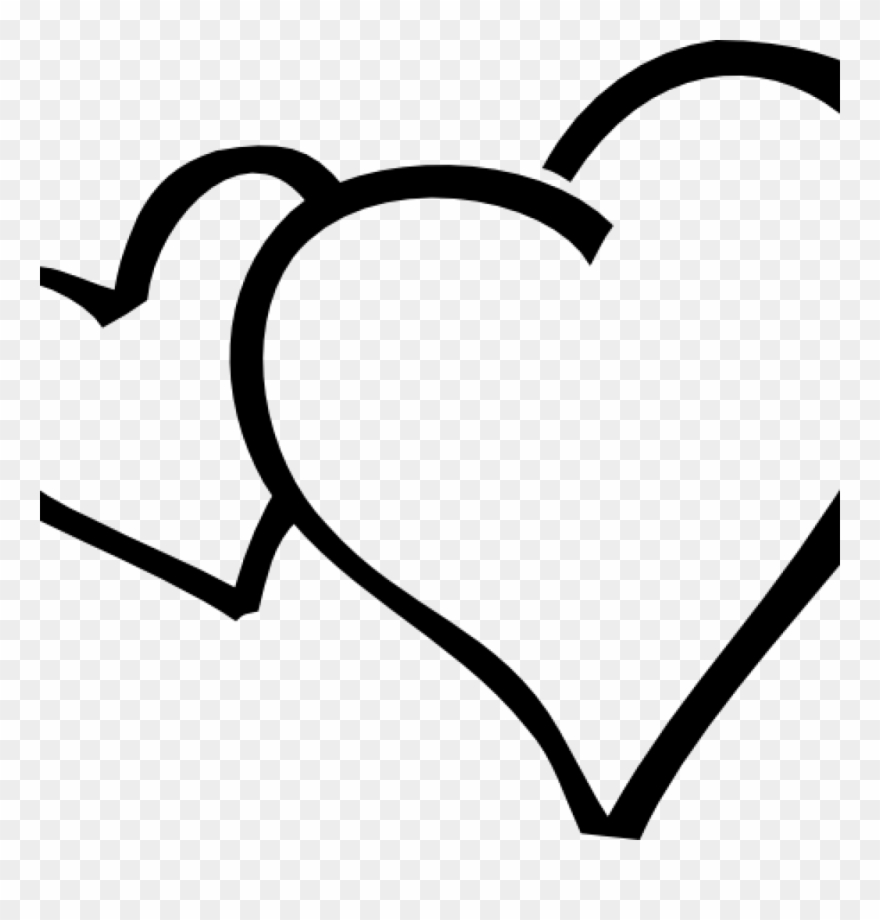 880x920 Hearts Clipart Vector