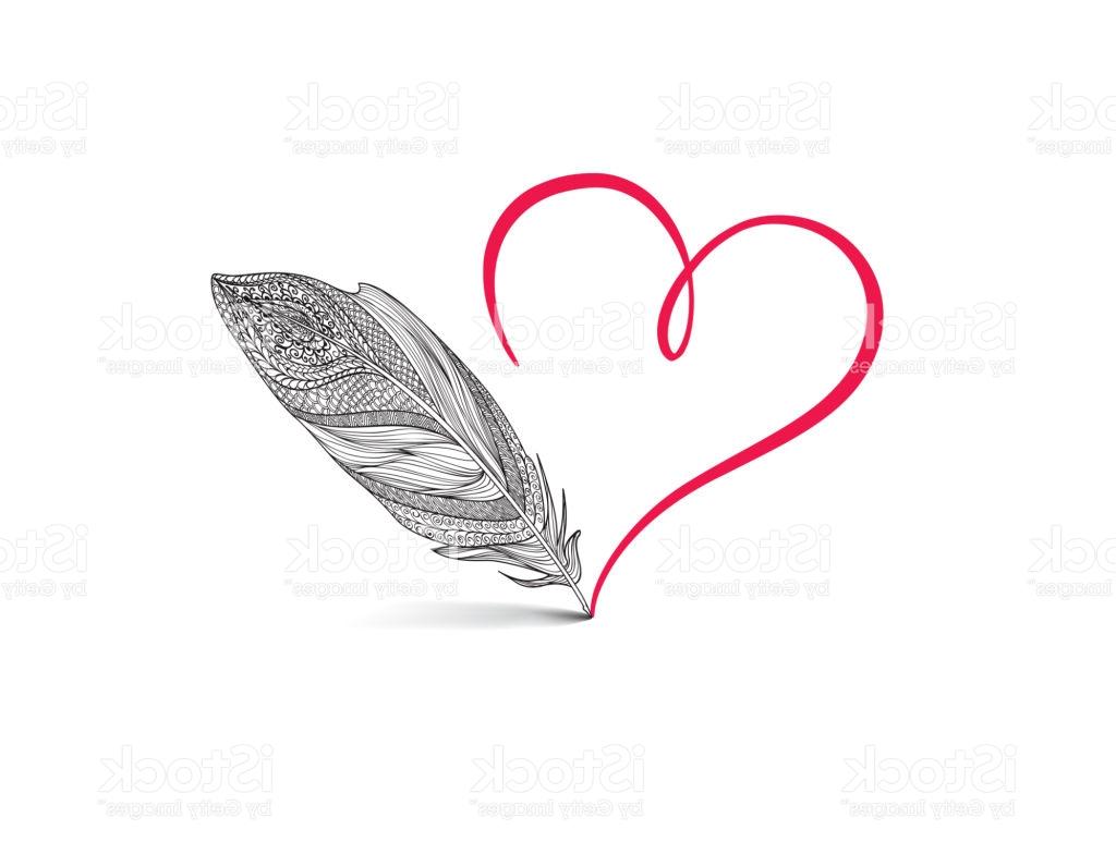 1024x773 Unique Feather Heart Vector Pictures Free Vector Art, Images