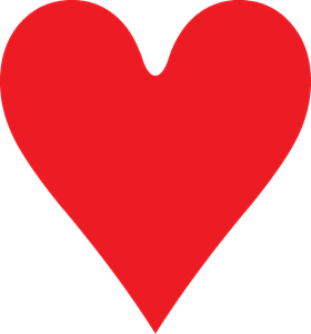 280x300 Heart Logo Vector