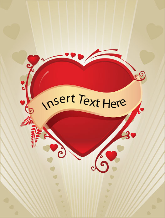 527x697 Love Heart Graphic