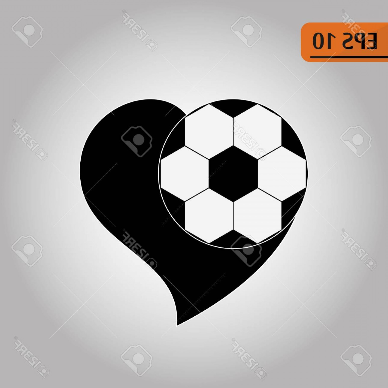 1560x1560 Photostock Vector Stylized Soccer Ball Or Football Wrapped