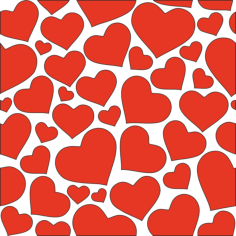 236x236 Heart Vector Design Pattern