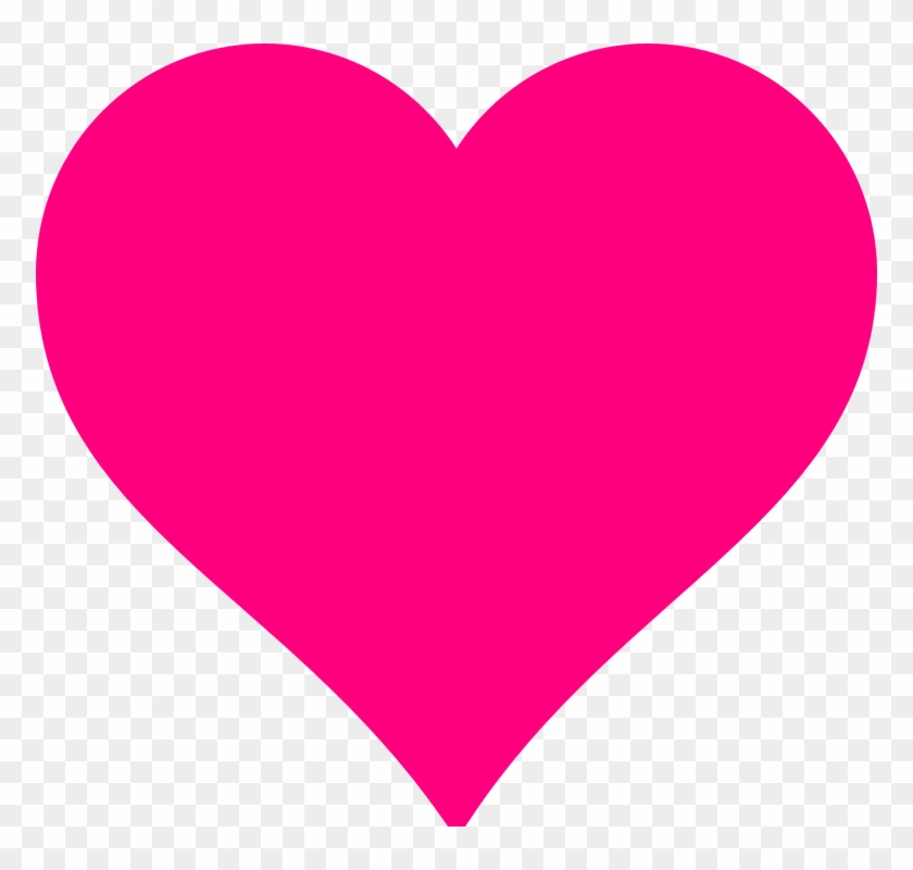 840x800 Pink Heart Vector Png