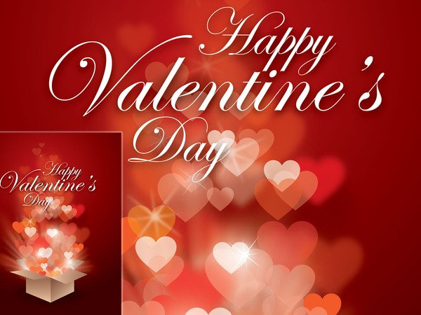 600x450 Valentines Gift Vector Graphic