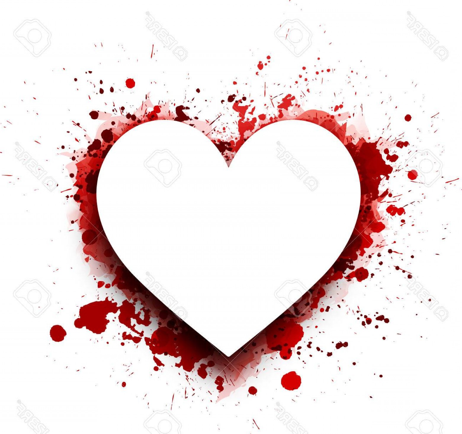 1560x1467 White Heart Vector Hoodamathrun