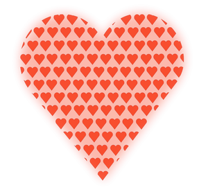 Free Valentine Heart Vector Image 300x277 Free Valentine Heart Vector Image