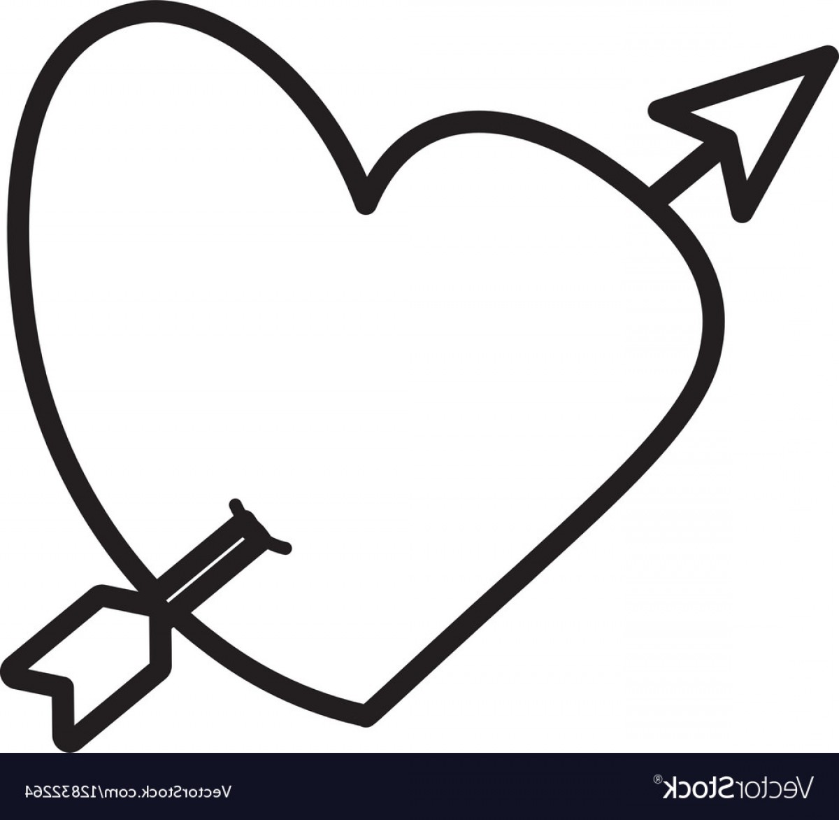 Cute Heart With Arrow Vector Catchsplace 1200x1172 Cute Heart With Arrow Vector Catchsplace