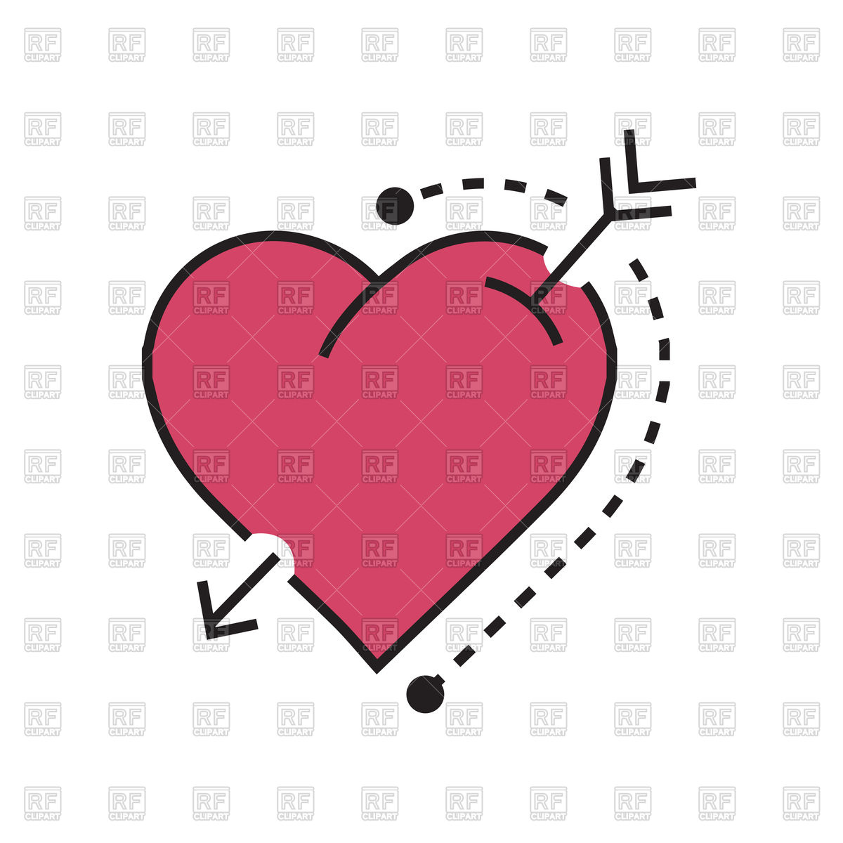 Pink Heart And Arrow Vector Image Of Icons And Emblems Pixia 1200x1200 Pink Heart And Arrow Vector Image Of Icons And Emblems Pixia
