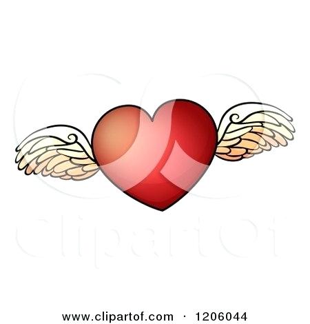 450x470 Heart With Wings Clipart Edwards