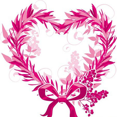 400x399 Heart Wreath Free Vectors Ui Download