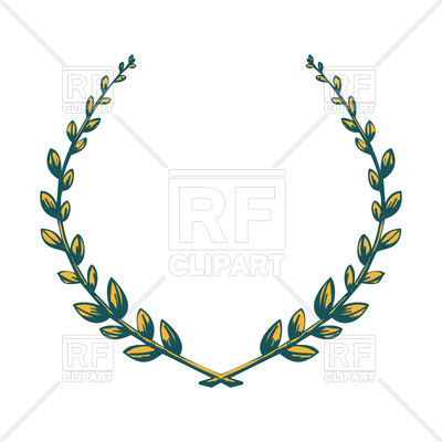 400x400 Victory Laurel Wreath Vector Image Of Signs, Symbols, Maps