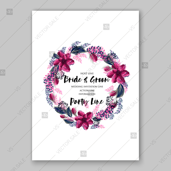 600x600 Watercolor Burgundy Anemone Peony Flowers For Bridal Shower