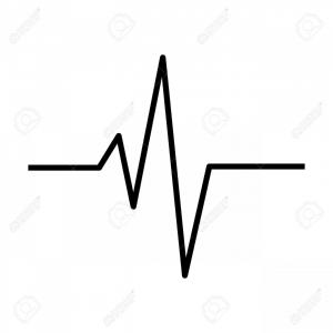 300x300 Heartbeat Line Icon Set Sign Flat Hoodamath