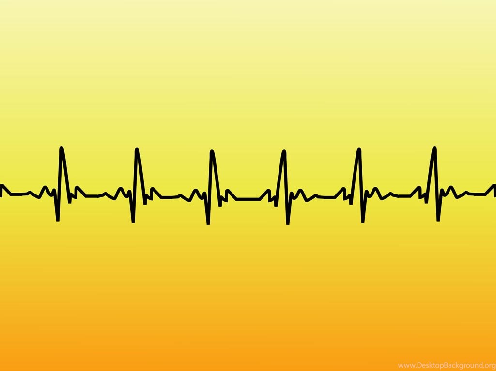 1024x765 Heartbeat Line Vector Desktop Background