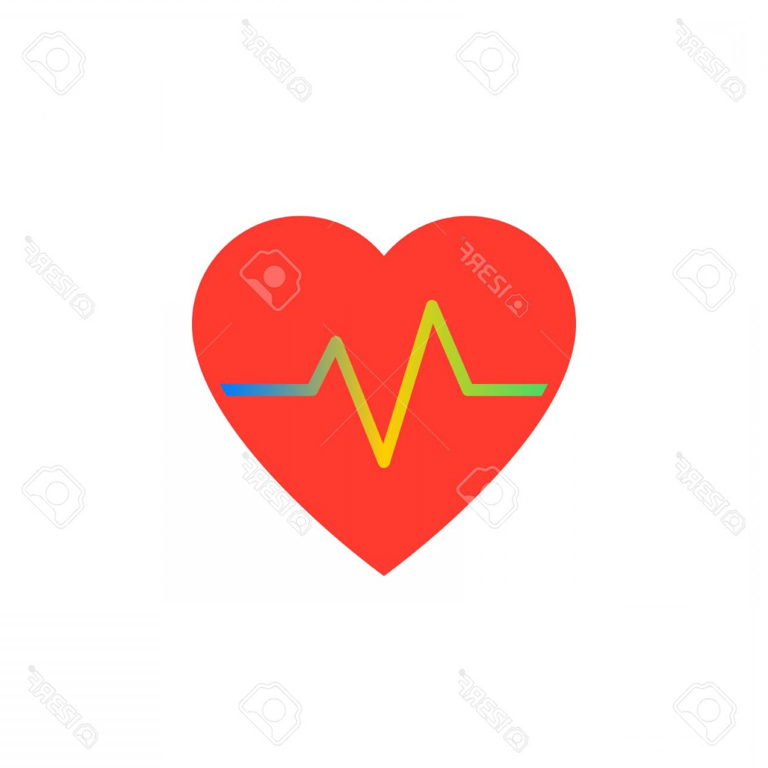 1560x1560 Free Vector Heart Beat Catchsplace