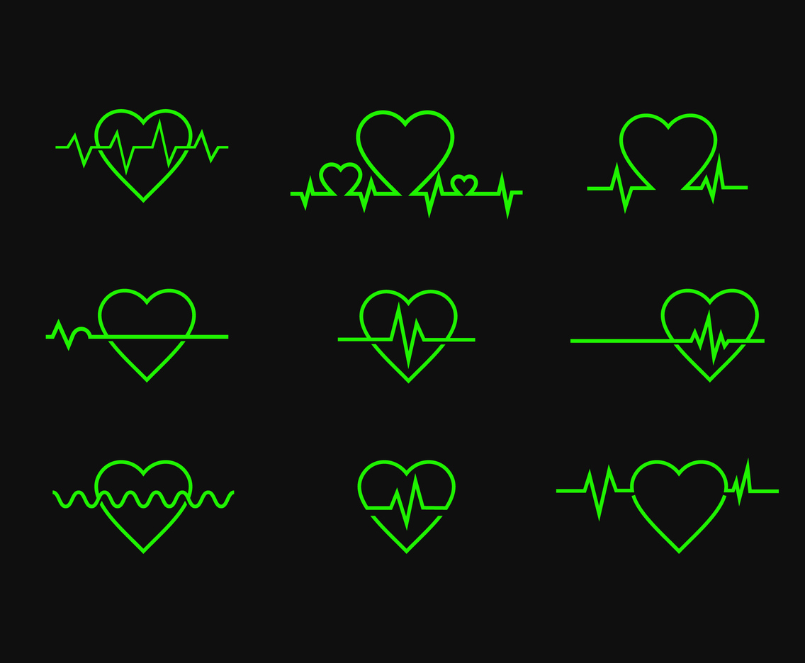 1136x936 Free Heartbeat Vector Vector Art Graphics