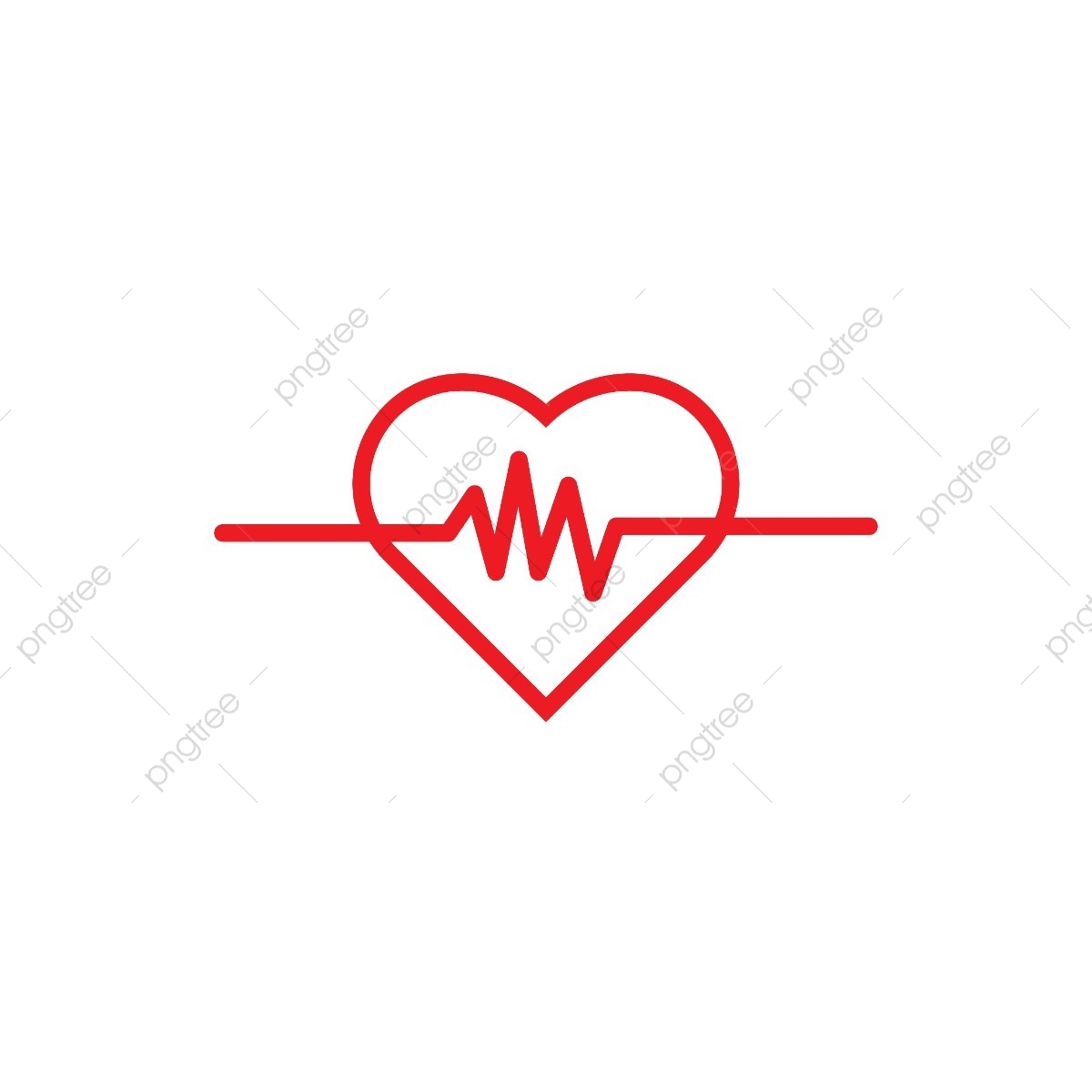 1200x1200 Heart Pulse Logo Icon Template Vector, Heart, Pulse, Icon Png