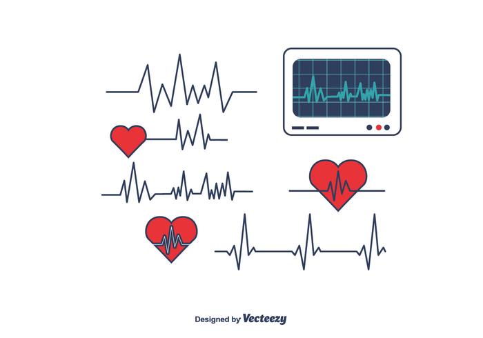 700x490 Heartbeat Line Free Vector Art