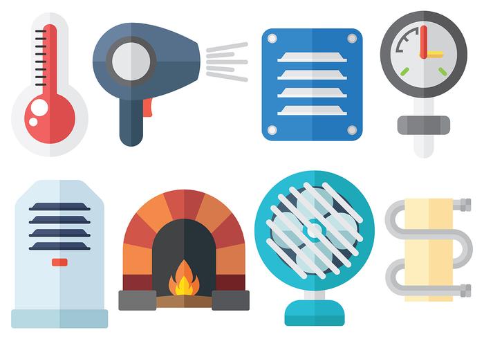 700x490 Heat Objects Vectors