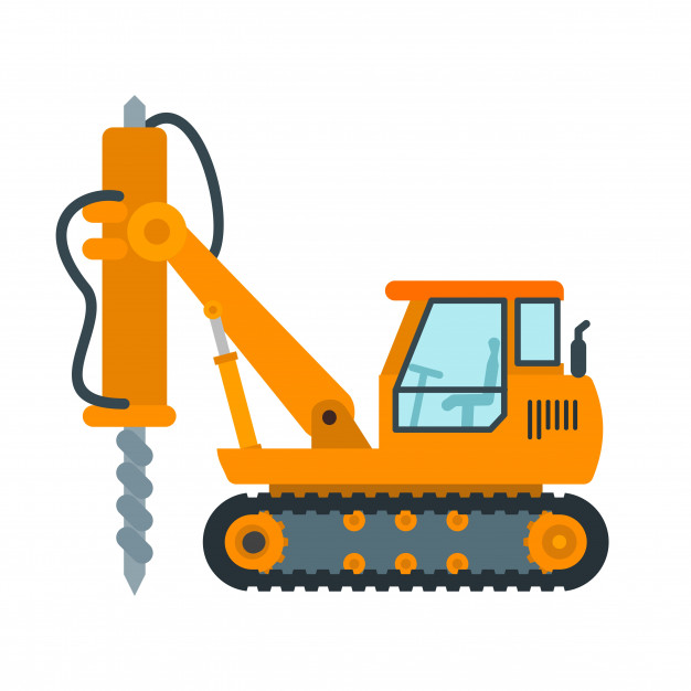 Rotary Drilling Machine Heavy Equipment Vector Premium Download 626x626 Rotary Drilling Machine Heavy Equipment Vector Premium Download