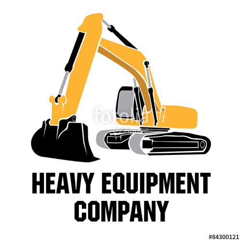 Heavy Equipment Logo Icon Vector Stock Image And Royalty Free 500x500 Heavy Equipment Logo Icon Vector Stock Image And Royalty Free