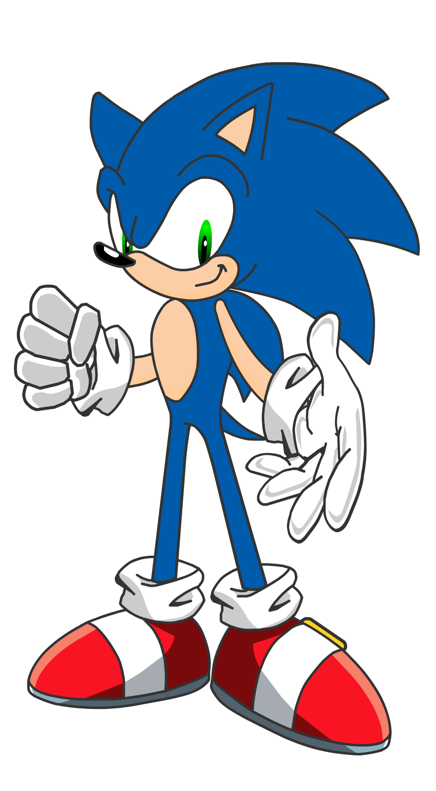 Sonic The Hedgehog Vector Art 881x1600 Sonic The Hedgehog Vector Art